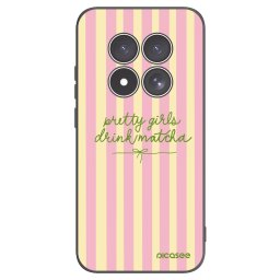 Fekete szilikon tok az alábbi mobiltelefonokra Xiaomi Redmi Note 15 Pro 5G - Pretty matcha
