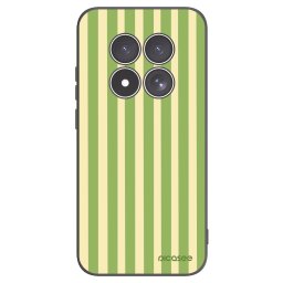 Fekete szilikon tok az alábbi mobiltelefonokra Xiaomi Redmi Note 15 Pro 5G - Lines Matcha