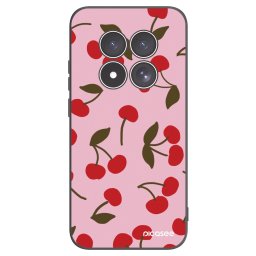 Fekete szilikon tok az alábbi mobiltelefonokra Xiaomi Redmi Note 15 Pro 5G - Cherry