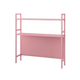 JENNY fém íróasztali feltét - 950 x 980 x 220 mm, rózsaszín (RAL 3015)