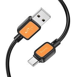 HOCO kábel USB-A - Typ C 3A 3A X108 1 m fekete