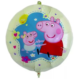 Peppa fólia léggömb, lufi 46 cm Nr14