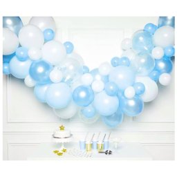 Színes Blue léggömb, lufi girland 70 db-os szett Nr1