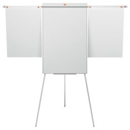 NOBO Flipchart tábla, mágneses felület, 2 db segédkarral, 68,5x100 cm, NOBO "Impression Pro"