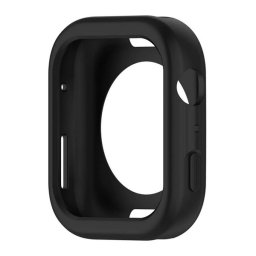 Szilikon keret (ütésálló) FEKETE Apple Watch Series 3 42mm, Watch Series 2 42mm, Watch Series 1 42mm
