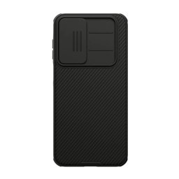 NILLKIN CAMSHIELD PRO szilikon telefonvédő (ütésállóság, kameravédő, csíkos) FEKETE Samsung Galaxy A17 5G (SM-A176)
