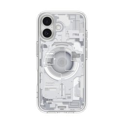 SPIGEN ULTRA HYBRID ZERO ONE műanyag telefonvédő (ütésállóság, légpárnás keret, MagSafe) FEHÉR Apple iPhone 17