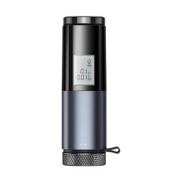 BASEUS BREATHLESS elektronikus alkoholszonda (LED kijelző, PD gyorstöltő, Type-C kábel) FEKETE