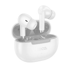 HOCO EQ24 bluetooth fülhallgató SZTEREO (v5.4, TWS, mikrofon + töltőtok) FEHÉR