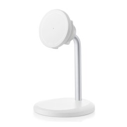 ESR HALOLOCK SHIFT hálózati töltő állomás (15W, wireless, MagSafe, Type-C + asztali tartó állvány) FEHÉR