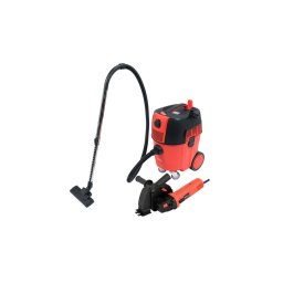 YATO Ipari porszívó automata szűrőlerázós 1600W + Falhoronymarógép 125 mm 1700W (YT-82015)