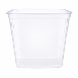 Műanyag tál, tetőzhető, 1000 ml, 25 db "Svéd"
