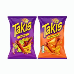 Takis Fuego & Intense Nacho tortilla chips válogatás (2x100 g)