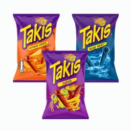 Taki Chips Válogatás MIX (3x100 g)