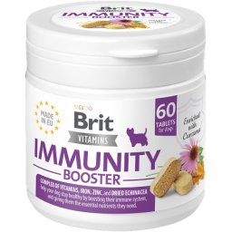 Brit Vitamins Immunity Booster kutyáknak (60 tabletta) 120gr