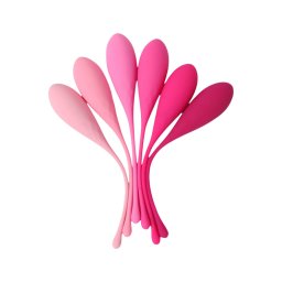 Sex HD Eggs - gésagolyó szett kezdőknek - 6 db (pink)