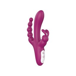 Sex HD Joker - akkus, vízálló háromágú vibrátor (lila)