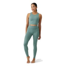 Manduka Dhara női jóga leggings - Black Sage Heather