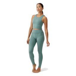 Manduka Dhara Tank női jógatop - Black Sage Heather