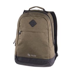 Hátizsák, notebook tartóval, PULSE "Bicolor Olive", zöld