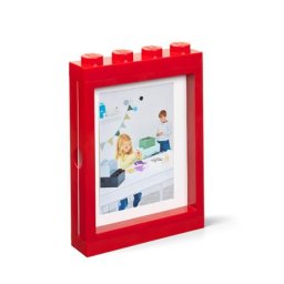 Képkeret, 10x15 cm, LEGO, piros