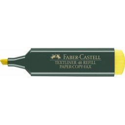 FABER-CASTELL Szövegkiemelő, 1-5 mm, FABER-CASTELL, "Textliner 48", sárga