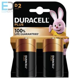 Duracell Plus 100% Life Guarantied MN1300 LR20 D Góliát NEW B2 ( 1db elem )