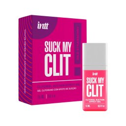Intt Suck My Clit - klitorisz stimuláló gél nőknek - eper (15 ml)