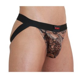 BURN - 002 JOCK SNAKE BLACK L - rzki fekete jock fehrnem