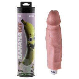 Bananakit - pniszmsol ntforma szett vibrtorral (natr)