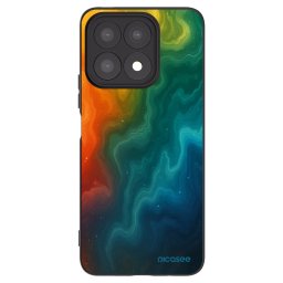 Fekete szilikon tok az alábbi mobiltelefonokra Honor X8a - Solar