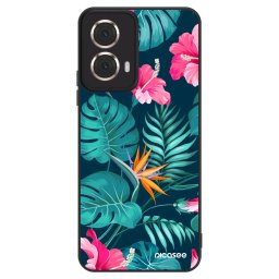 ULTIMATE CASE Motorola Moto G85 - készülékre - Pink Monstera