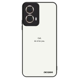 ULTIMATE CASE Motorola Moto G85 - készülékre - Girl, do it for you