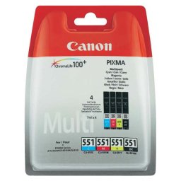 Canon CLI-551 (6509B009) - eredeti patron, black + color (fekete + színes)