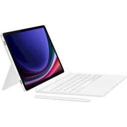 Samsung billentyűzet tok EF-DX725UWE a Galaxy Tab S9/S9 FE készülékhez, fehér