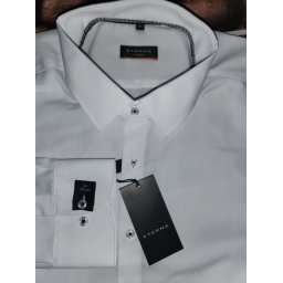 Eterna slim fit fehér ing, 44