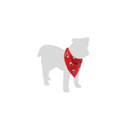 Flamingo karácsonyi mikulás bandana kutyáknak 1 db