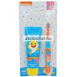 Pinkfong Baby Shark fogkefe és fogkrém 75ml
