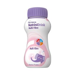 Nutricia NutriniDrink Multi Fibre speciális élelmiszer eper ízű 24x200ml