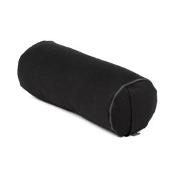 ECO MINI jóga hengerpárna hajdinahéj töltettel - black - Bodhi