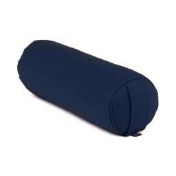 ECO MINI jóga hengerpárna hajdinahéj töltettel - dark blue - Bodhi