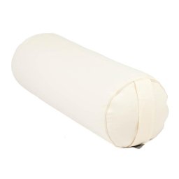 ECO MINI jóga hengerpárna hajdinahéj töltettel - ecru - Bodhi