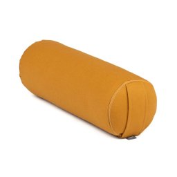ECO MINI jóga hengerpárna hajdinahéj töltettel - spruce yellow - Bodhi