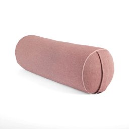 Bodhi CLASSIC Dobby jóga hengerpárna tönkölyhéj töltettel – carmine red