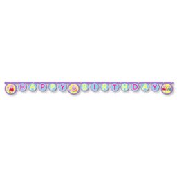Peppa Happy Birthday felirat FSC 2 méter Nr2