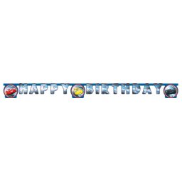 Verdák Happy Birthday felirat FSC 2 méter Nr1