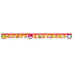 Pokémon Happy Birthday felirat FSC 2 méter Nr1