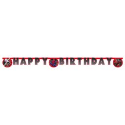 Pókember Happy Birthday felirat FSC 2 méter Nr2