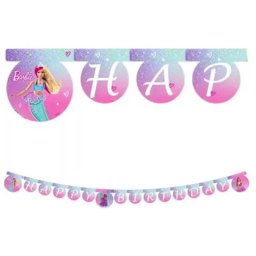 Barbie Happy Birthday felirat FSC 2 méter Nr1