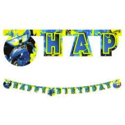 Batman Happy Birthday felirat FSC 2 méter Nr1